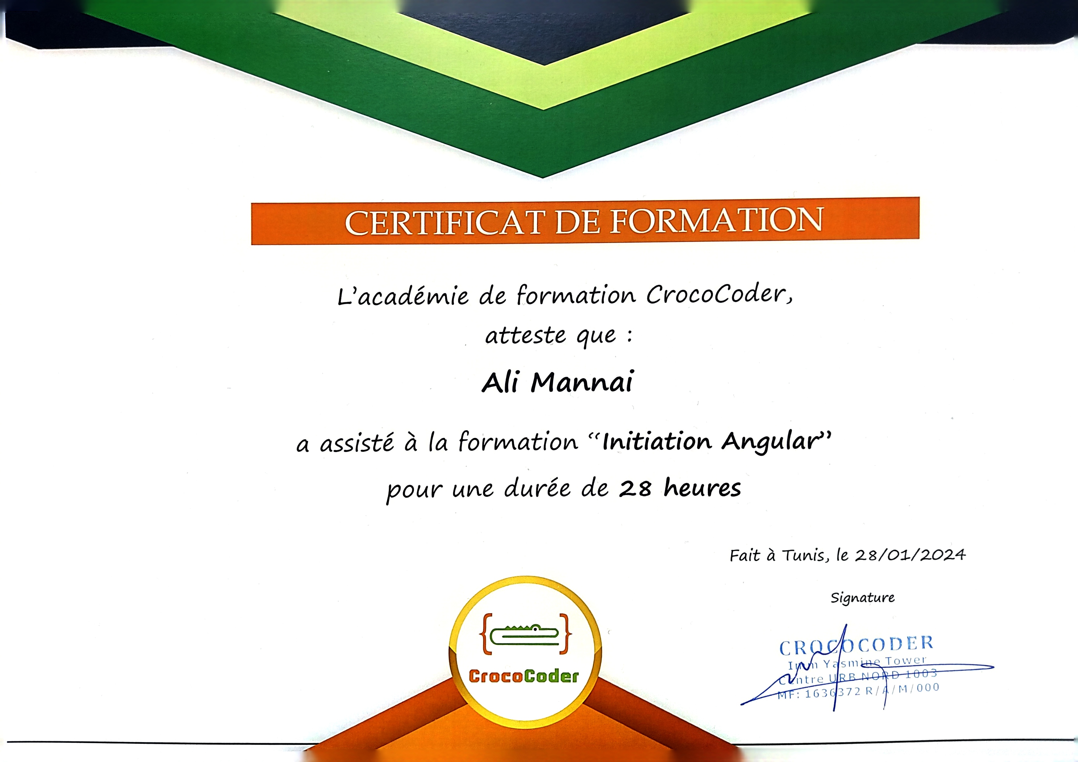 Node JS & Express JS Certificate